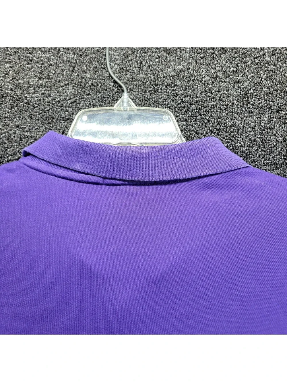 Ralph Lauren Polo Shirt Mens 2XL Purple Pima Soft Touch Casual Short Sleeve READ